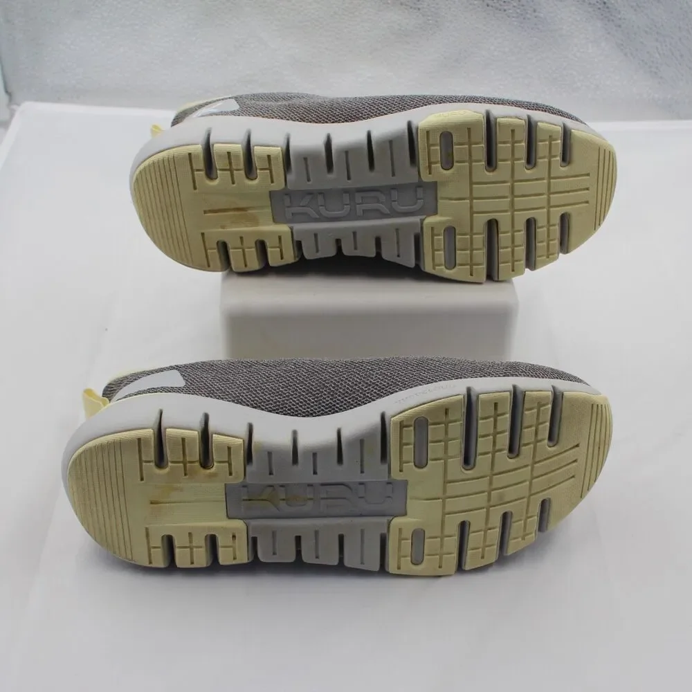 KURU Flex Via Womens 7.5 Orthopedic Walking Shoes Gray Lime
